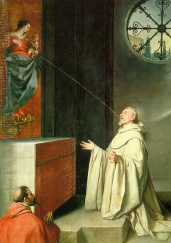 阿隆索 卡諾 The Vision Of St Bernard